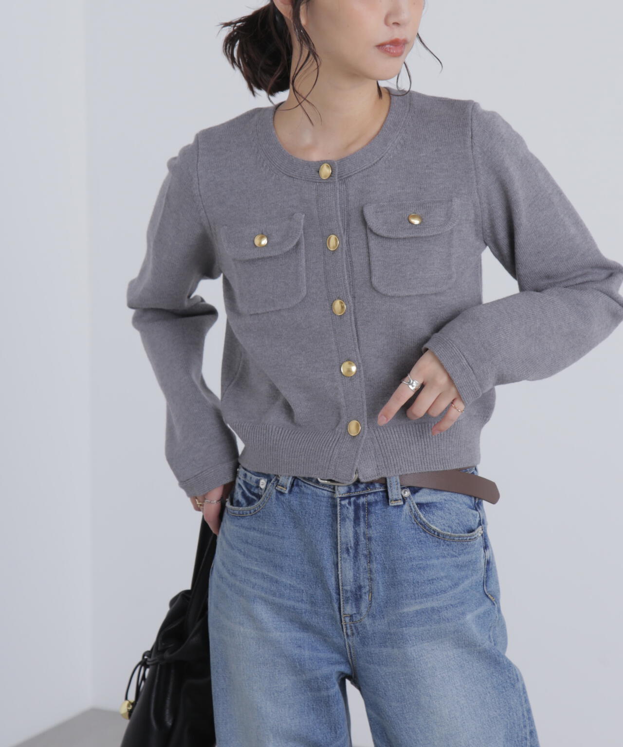 162cm 着用サイズ:FR