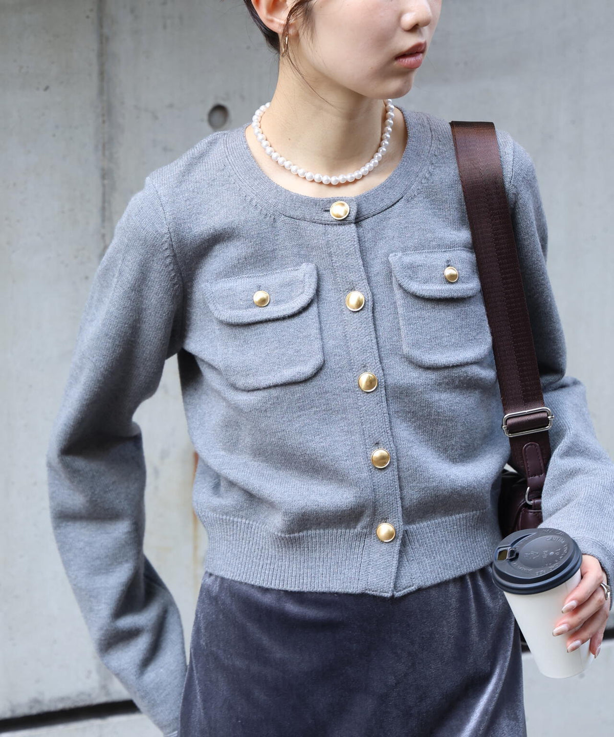 162cm 着用サイズ:FR