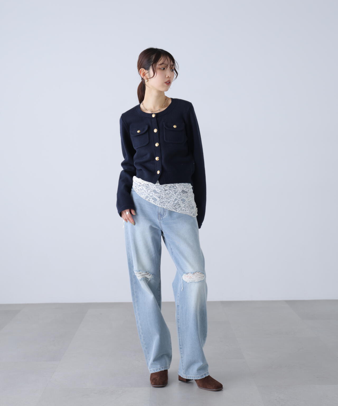 164cm 着用サイズ:FR