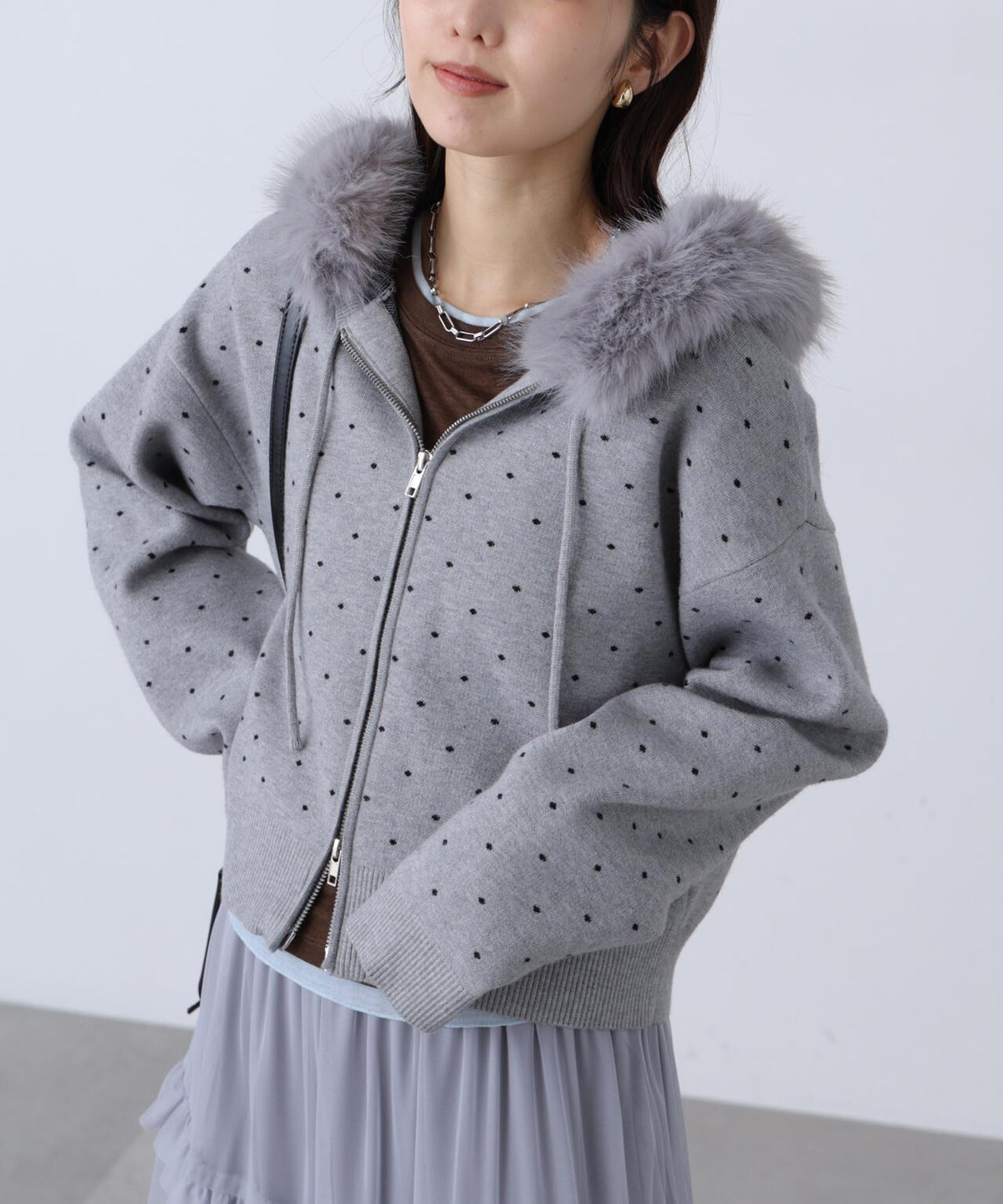 162cm 着用サイズ:FR