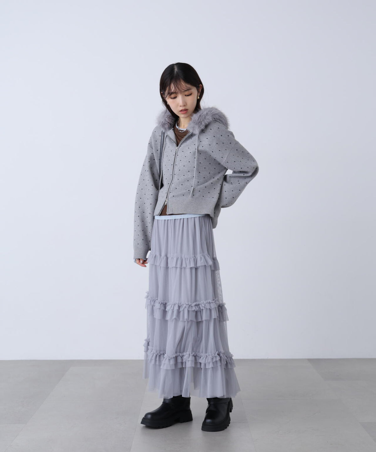 162cm 着用サイズ:FR