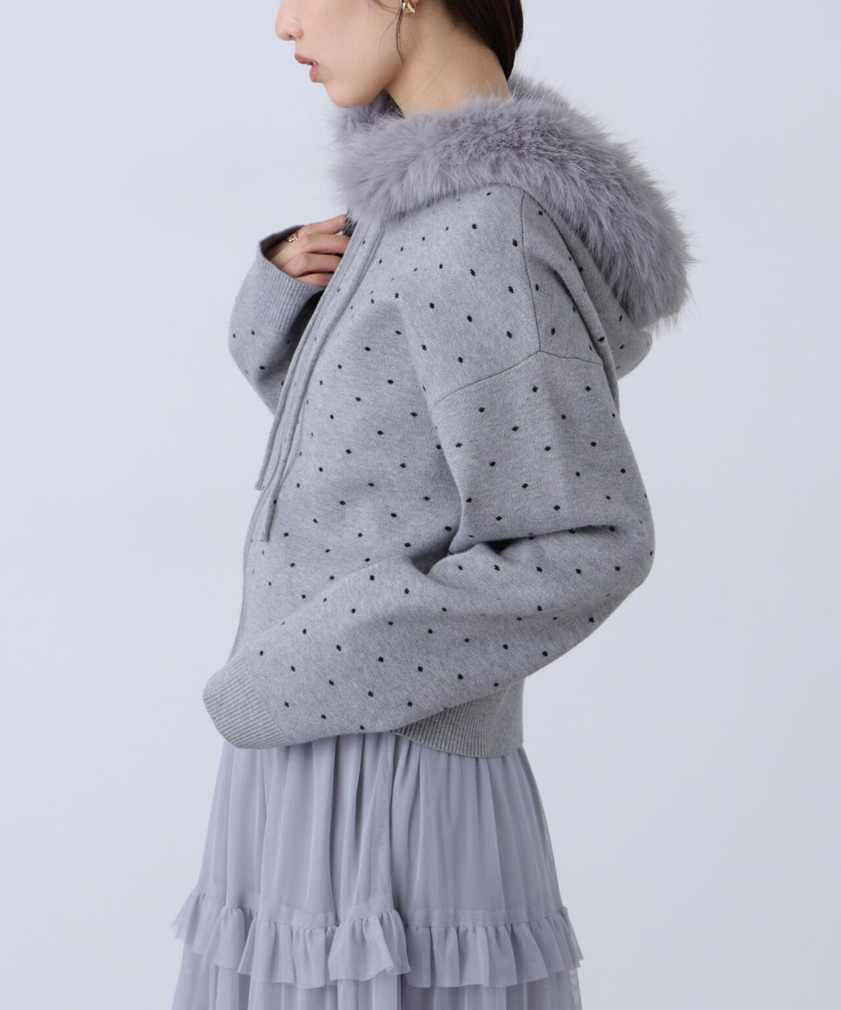 162cm 着用サイズ:FR