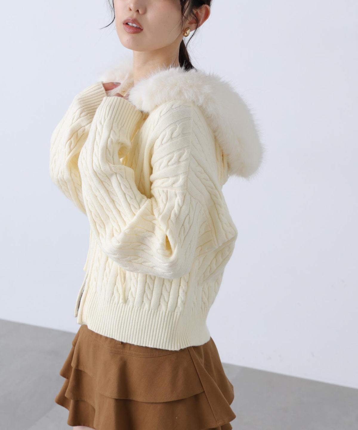 162cm 着用サイズ:FR