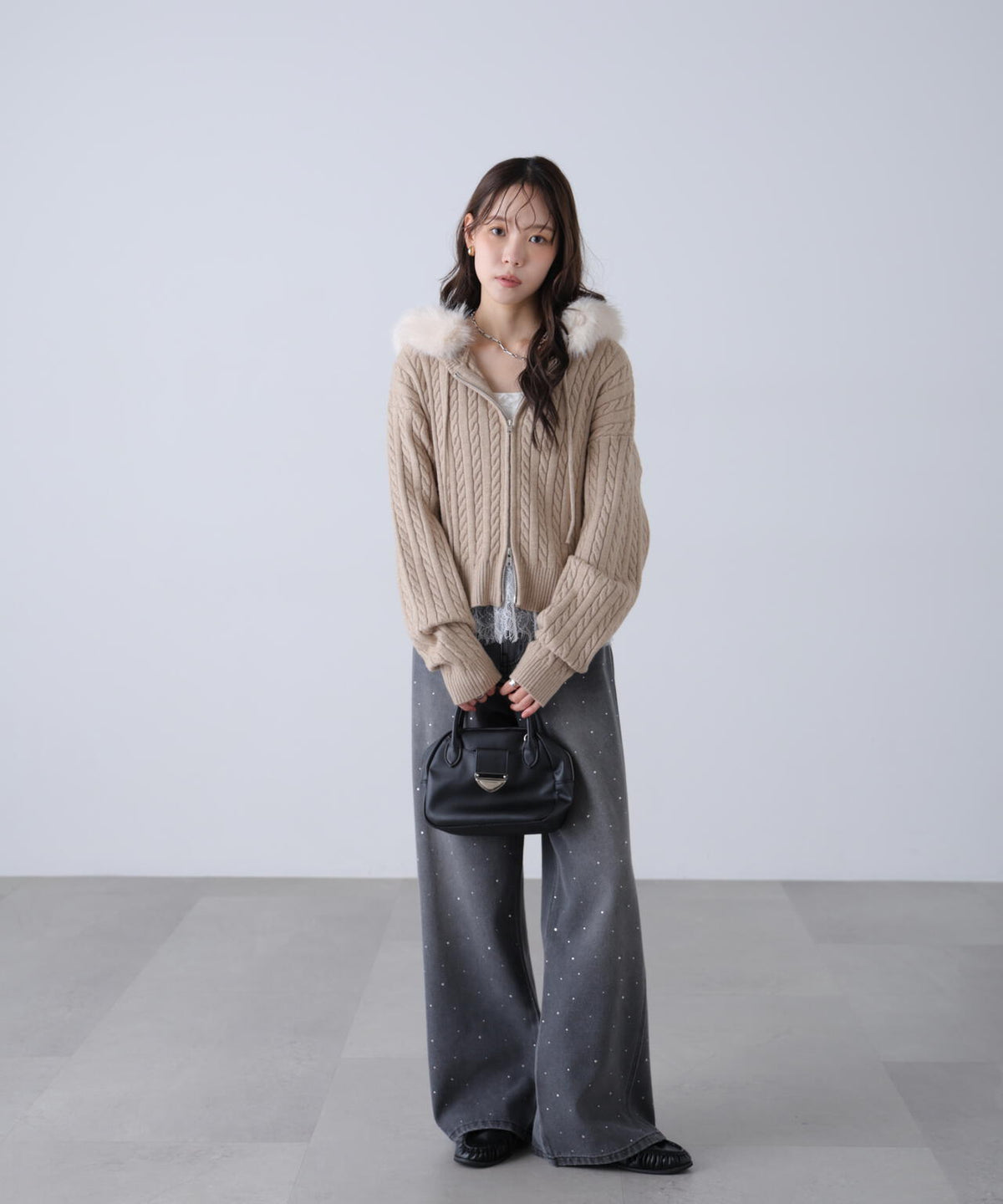 162cm 着用サイズ:FR