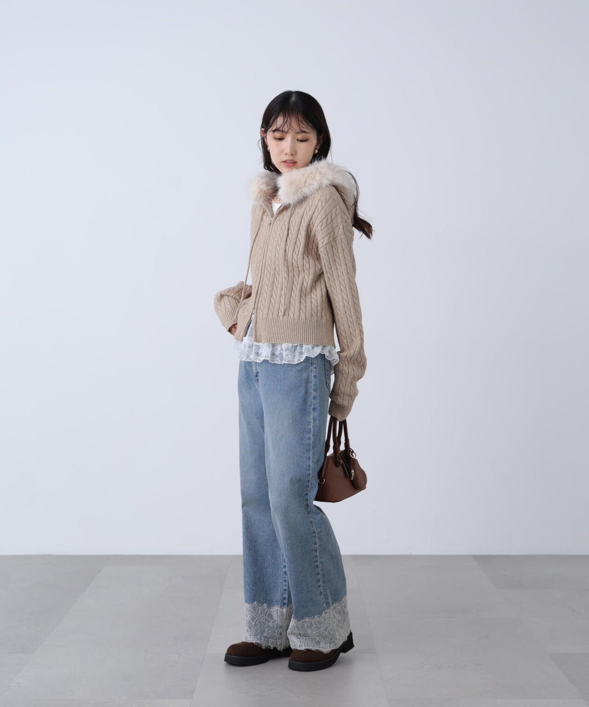 162cm 着用サイズ:FR