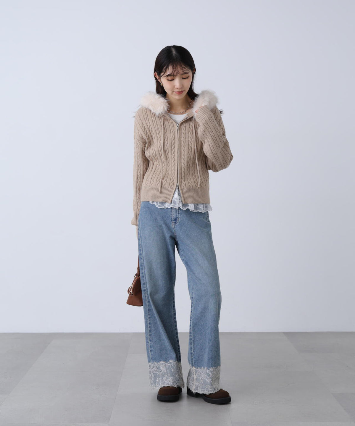 162cm 着用サイズ:FR