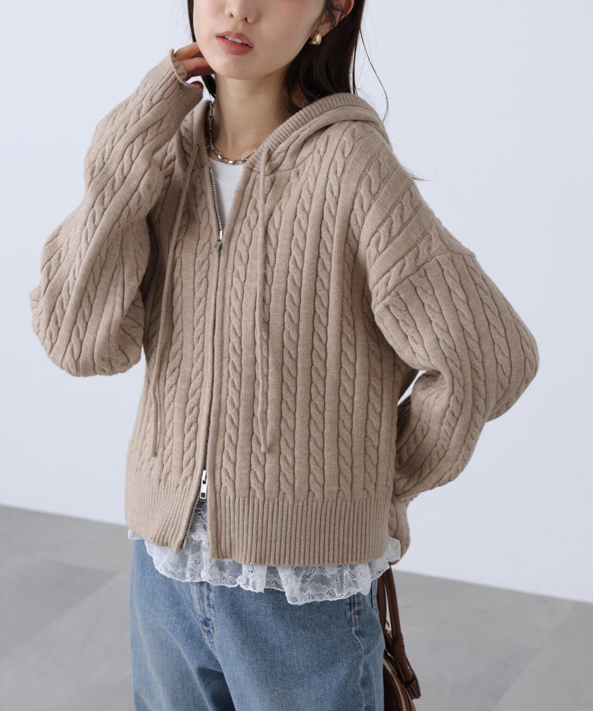 162cm 着用サイズ:FR