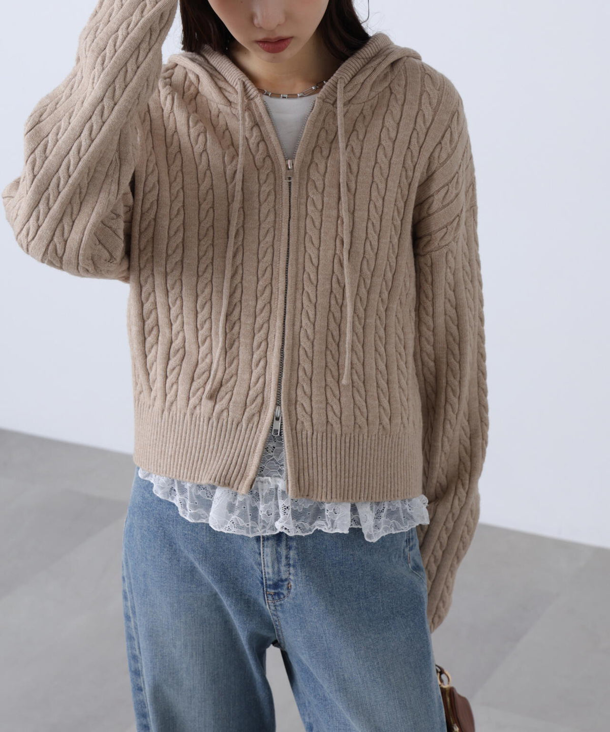 162cm 着用サイズ:FR