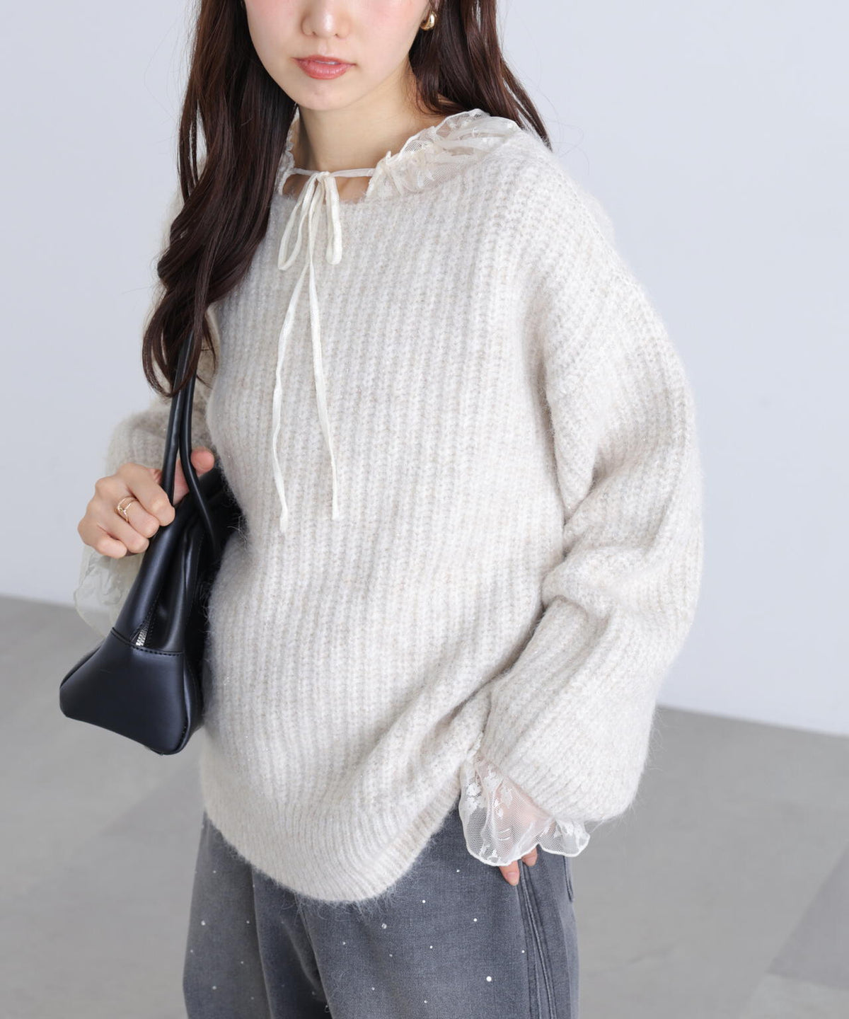 162cm 着用サイズ:FR