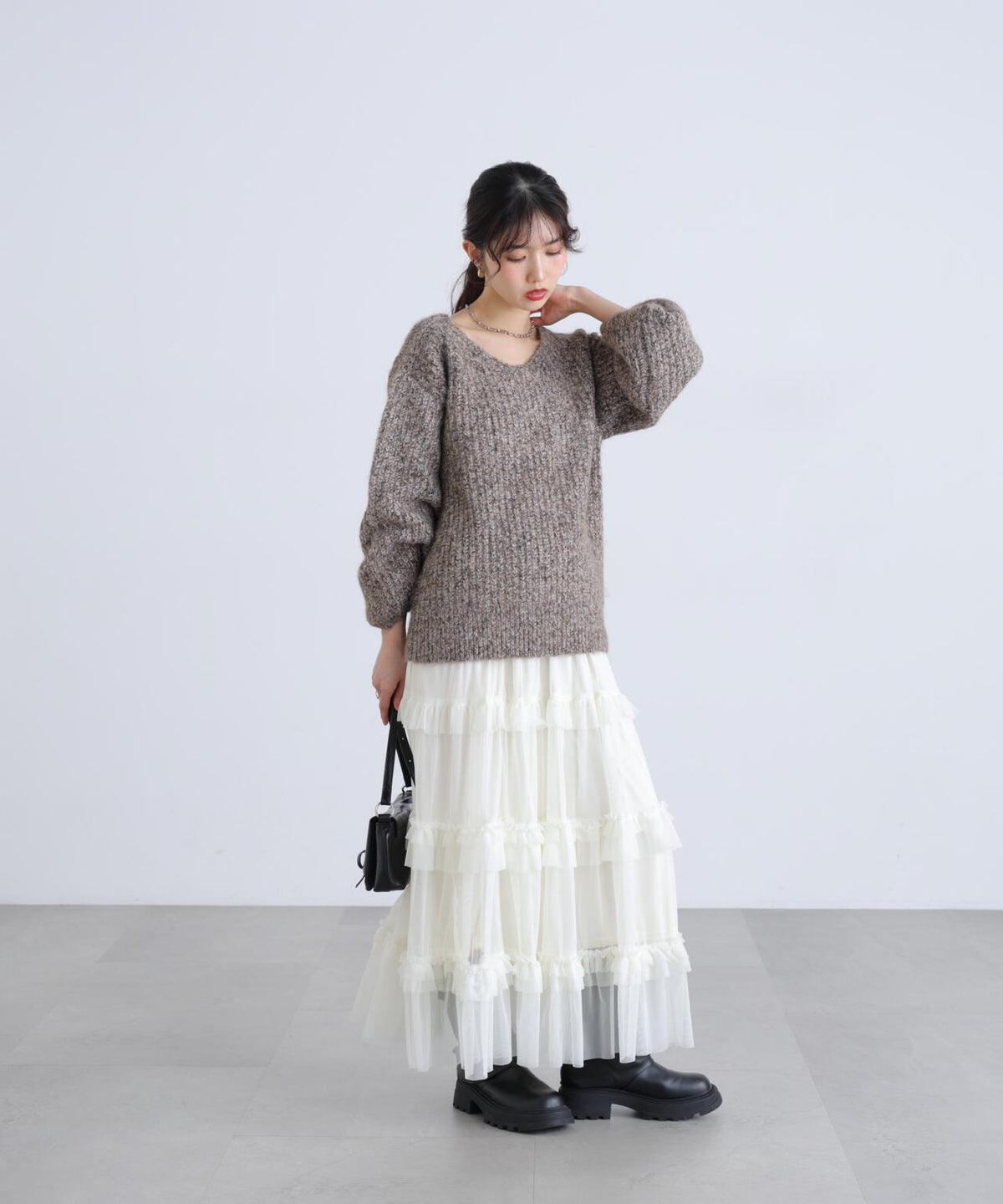 162cm 着用サイズ:FR