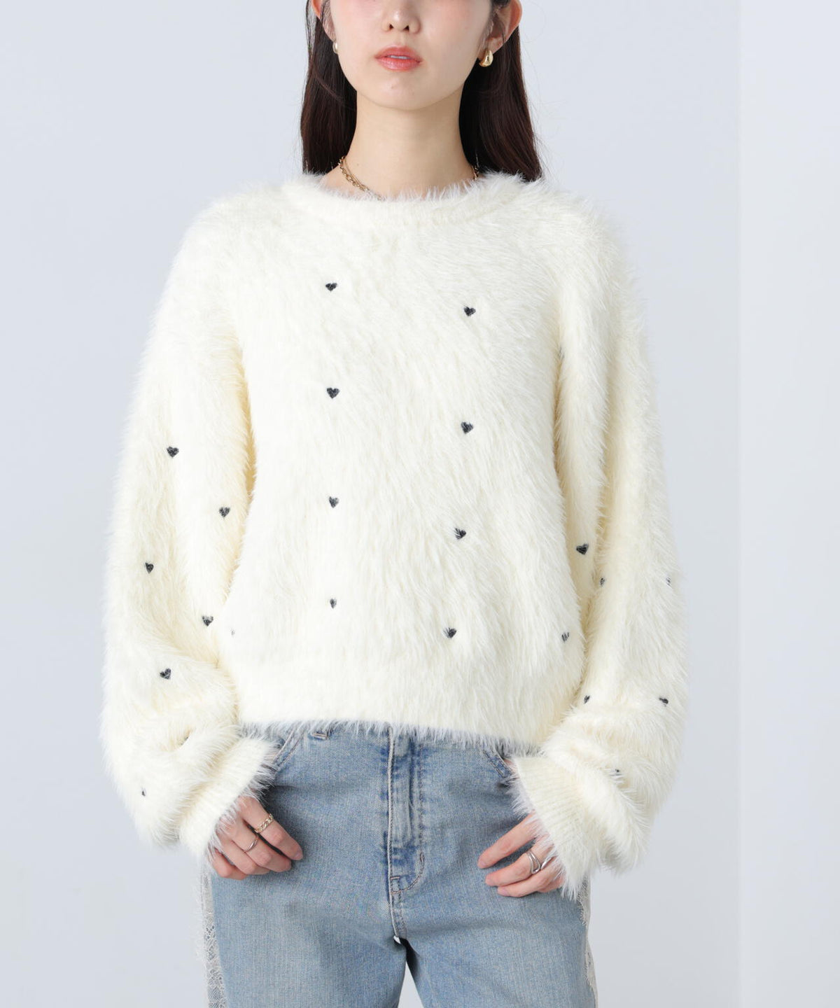 162cm 着用サイズ:FR