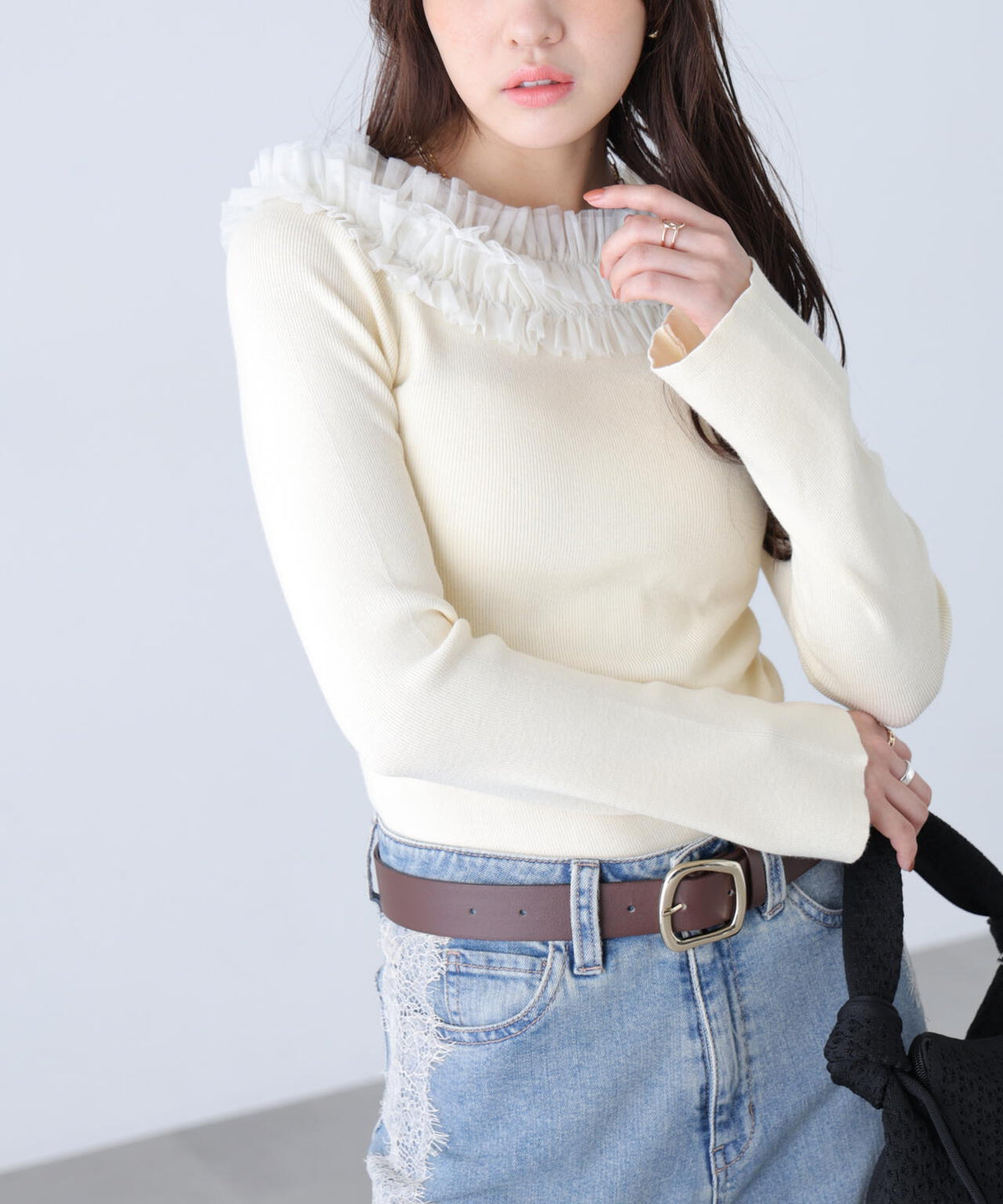 161cm B:78 W:59 H:83 着用サイズ:FR