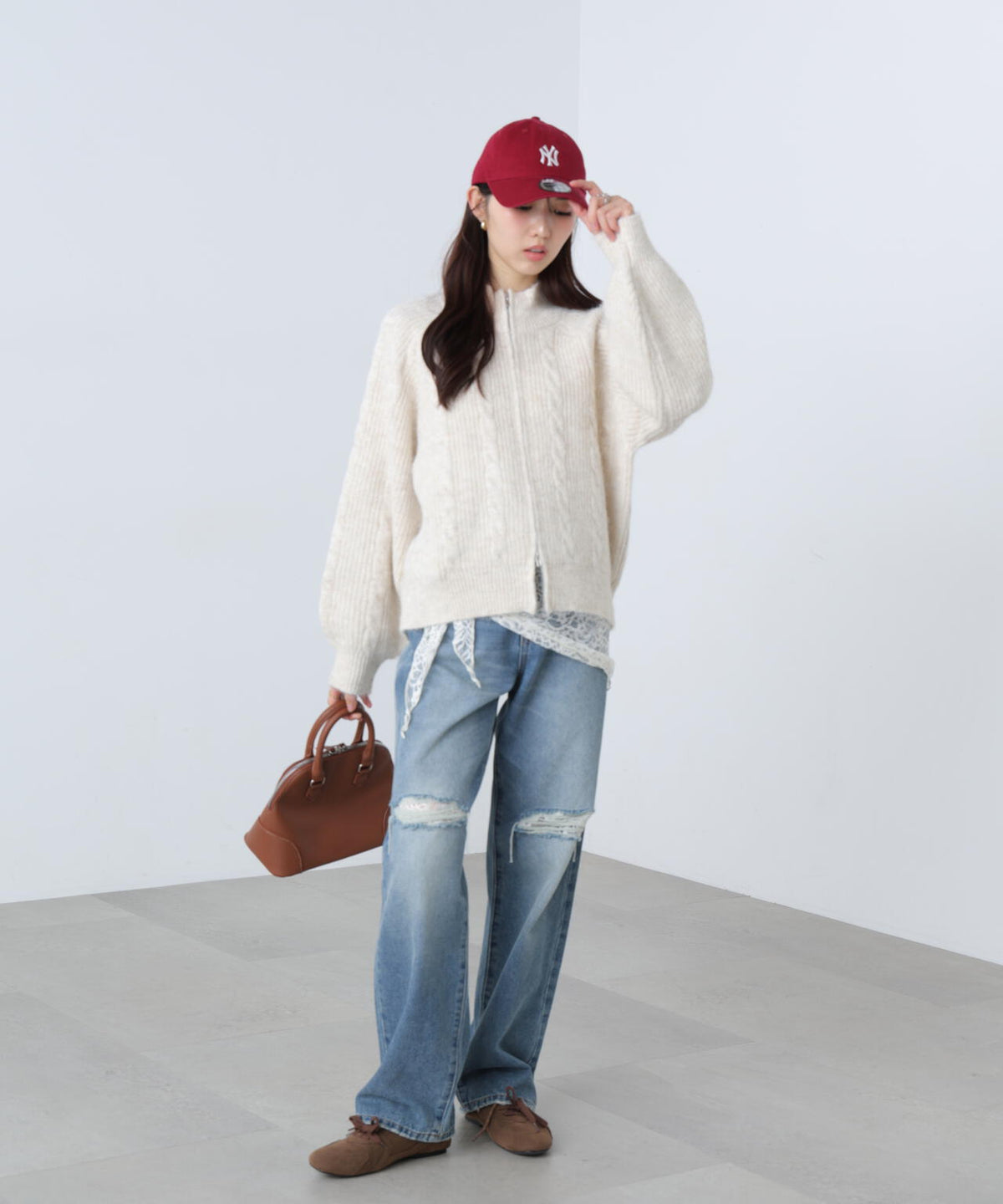 162cm 着用サイズ:FR