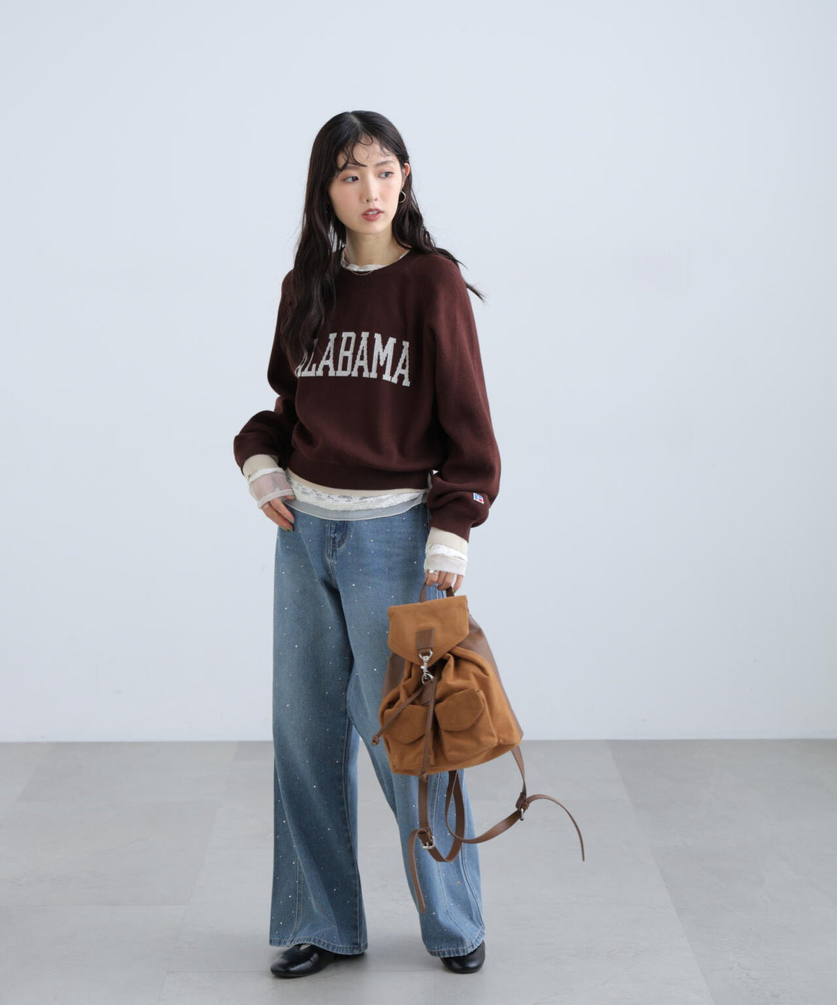 162cm 着用サイズ:FR