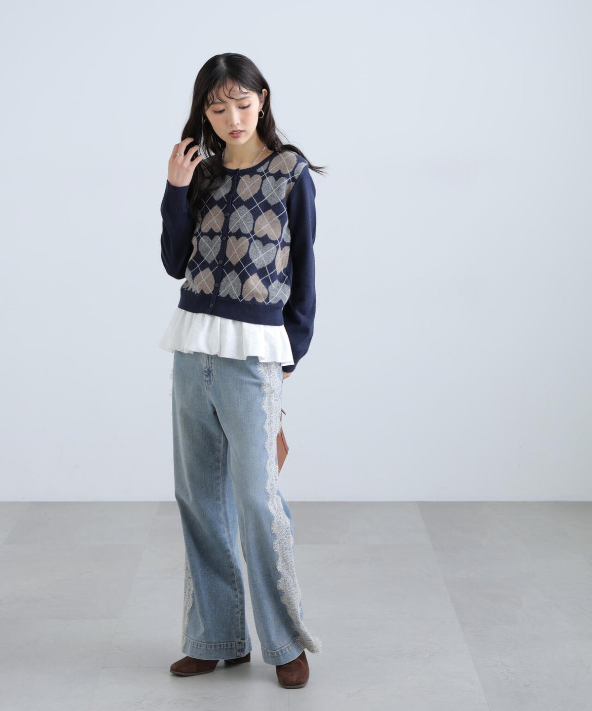 162cm 着用サイズ:FR