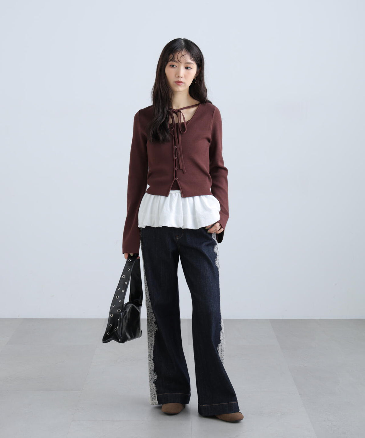 162cm 着用サイズ:FR