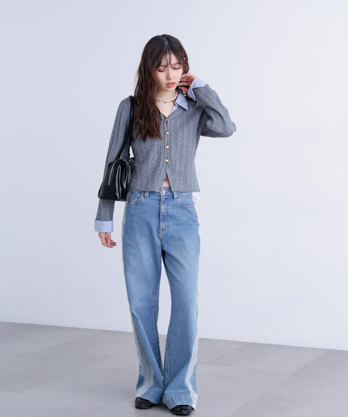 162cm 着用サイズ:FR