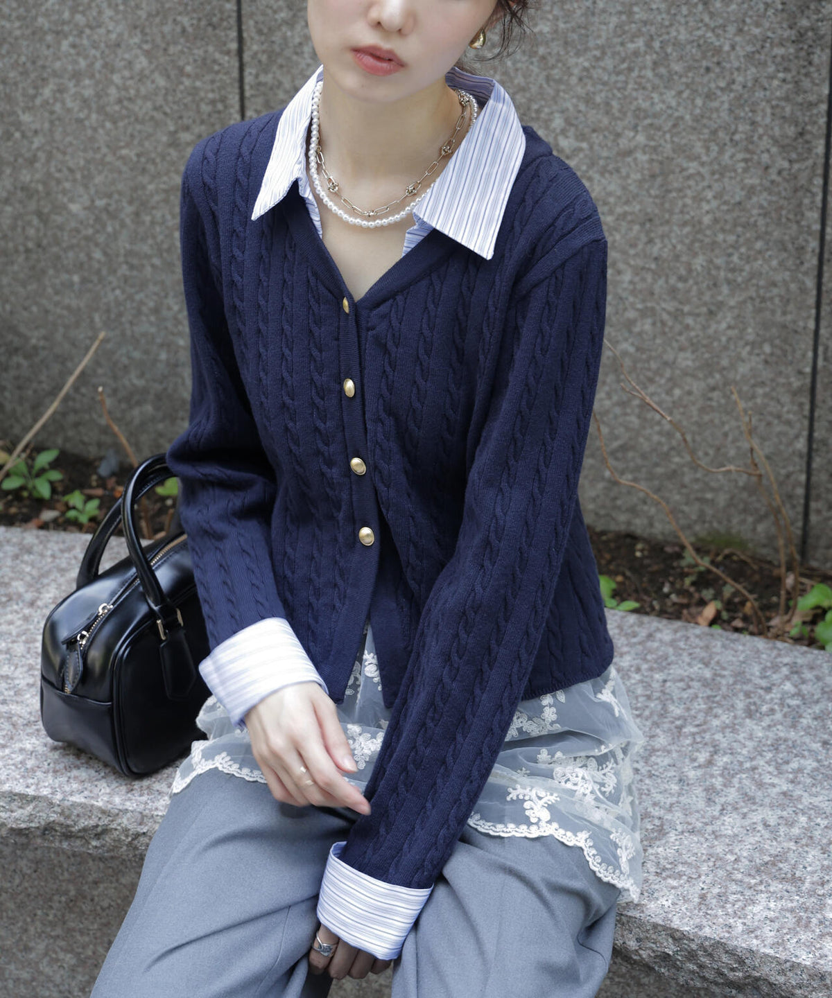 162cm 着用サイズ:FR