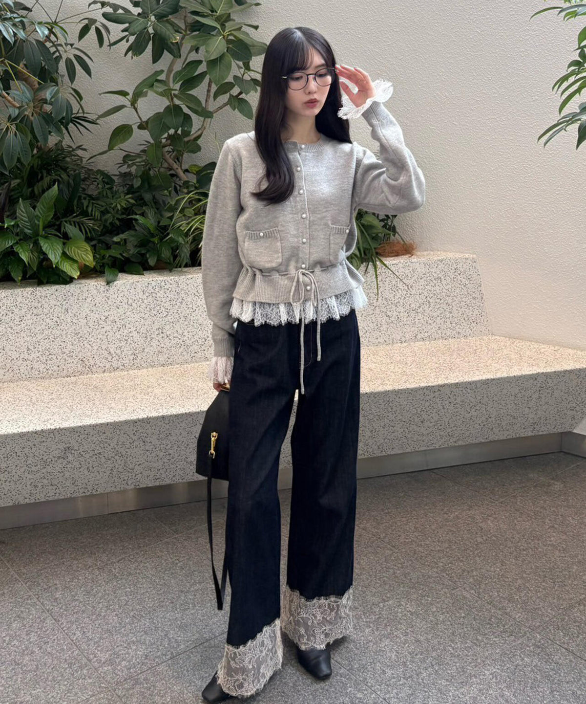 162cm 着用サイズ:FR