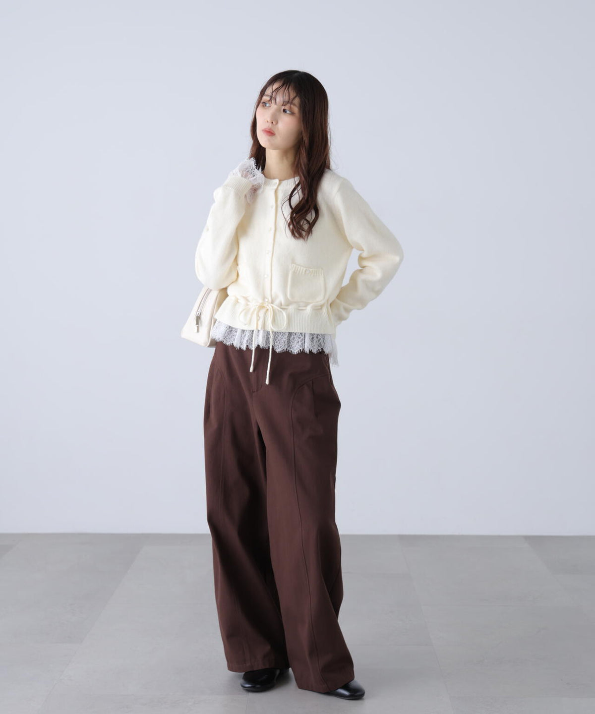 162cm 着用サイズ:FR