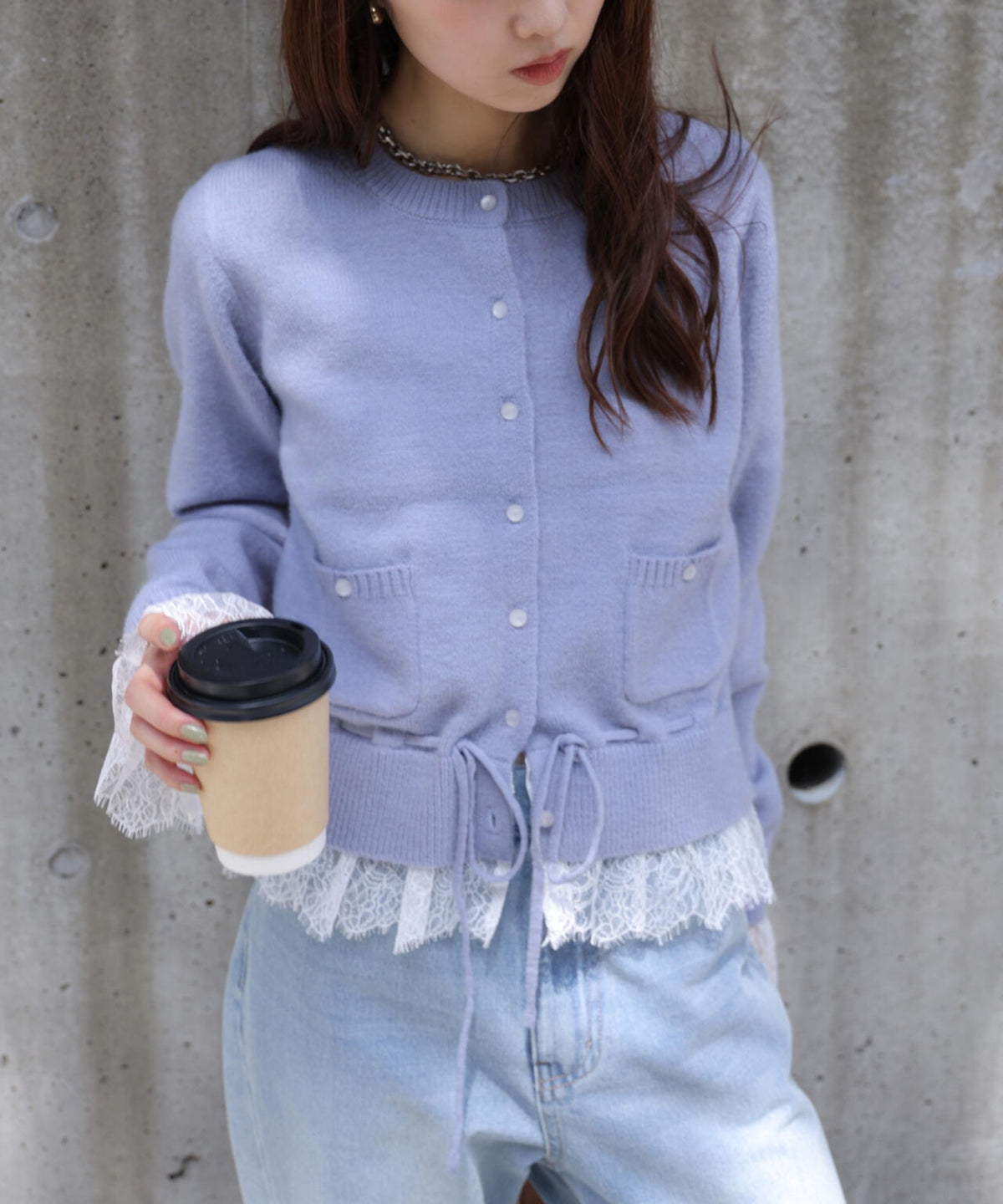162cm 着用サイズ:FR