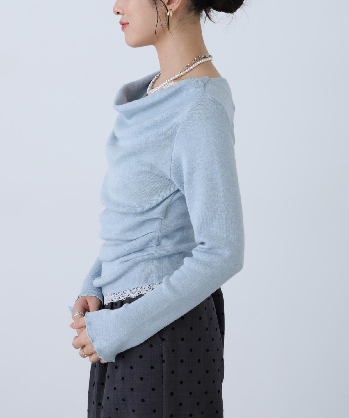 161cm 着用サイズ:FR