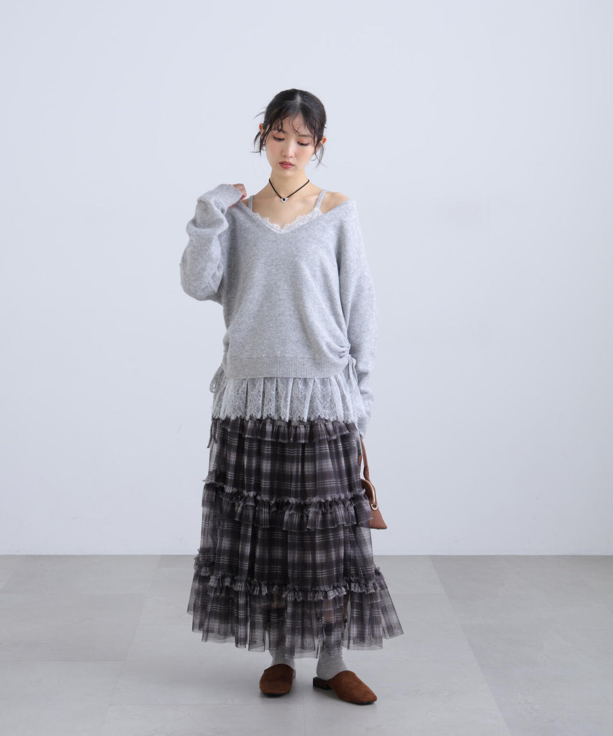 162cm 着用サイズ:FR