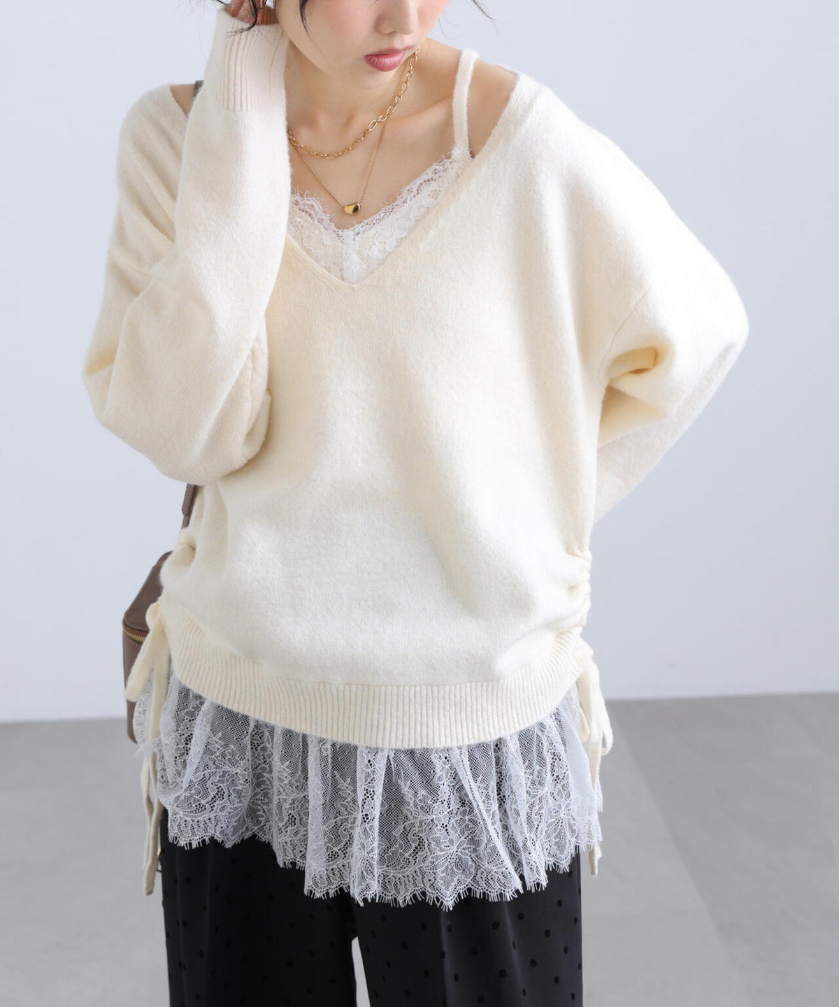 162cm 着用サイズ:FR