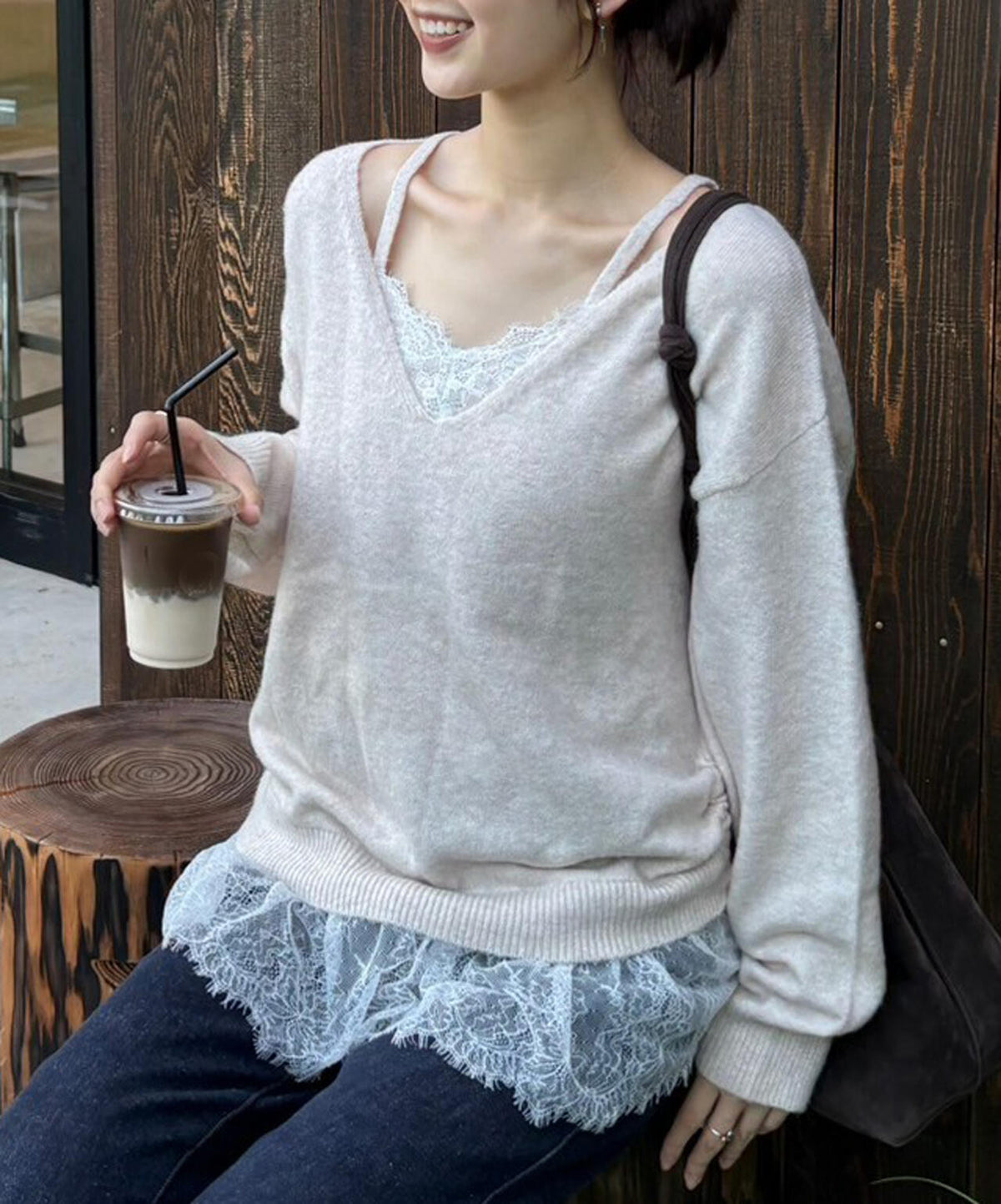 162cm 着用サイズ:FR