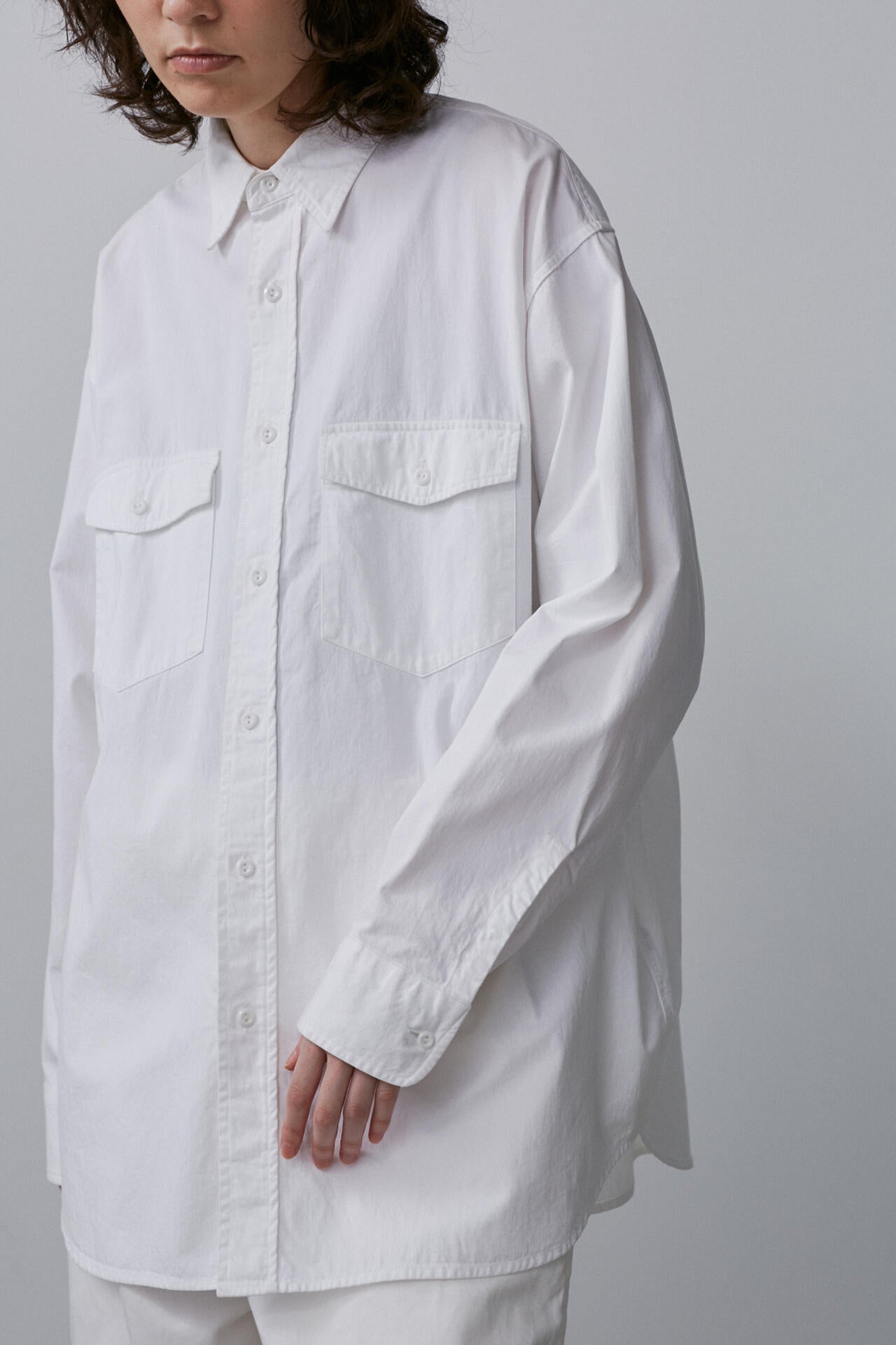 Y / ORGANIC COTTON HIGH DENSITY SATIN SH