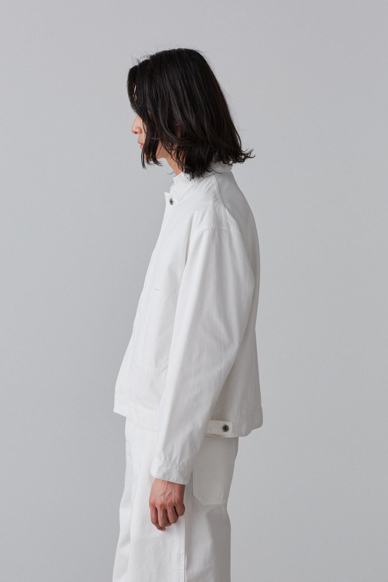 Y / ORGANIC COTTON RECYCLE POLYESTER TWILL BLOUSON