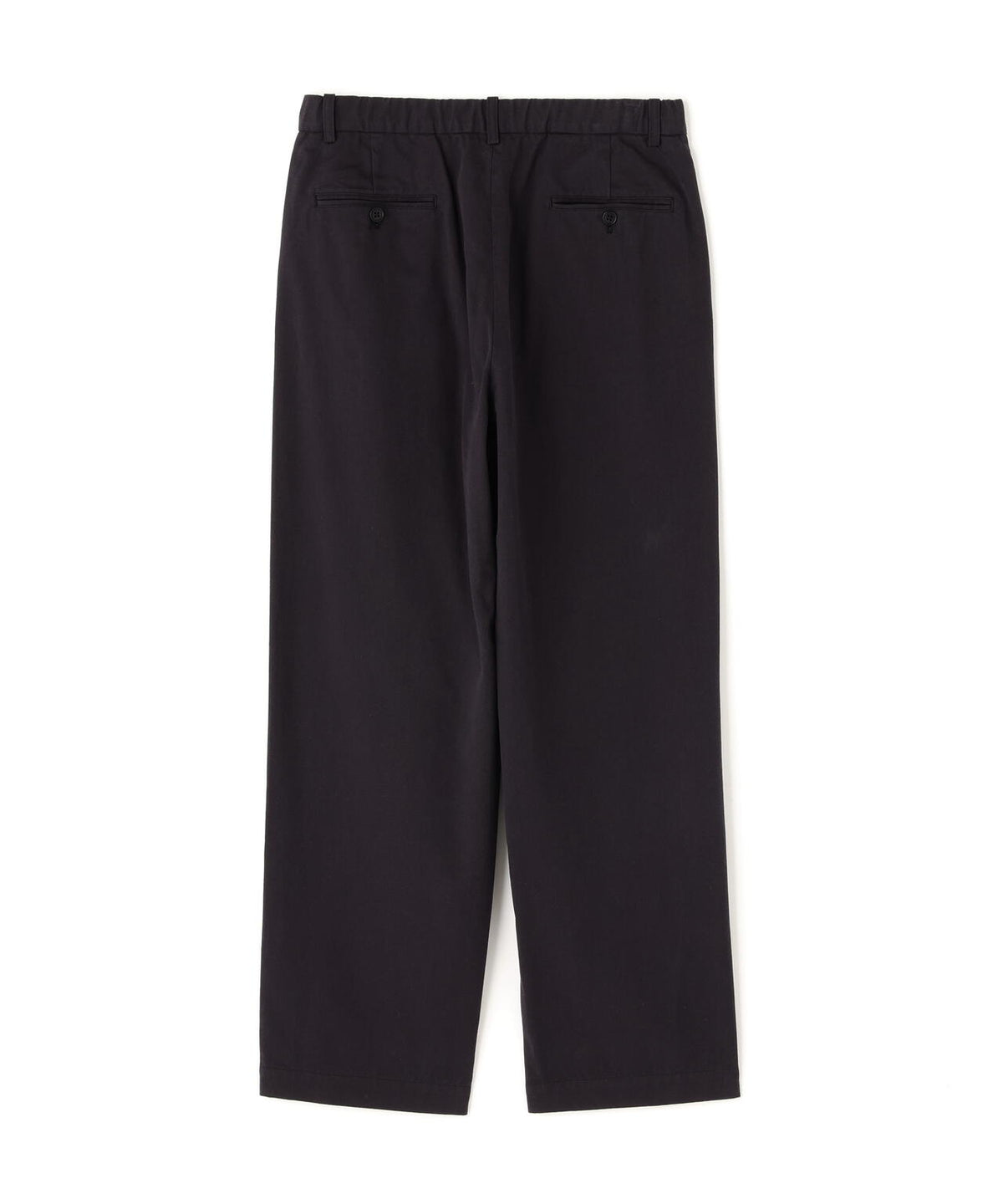 Y / ORGANIC COTTON TENCEL CHINO TROUSERS