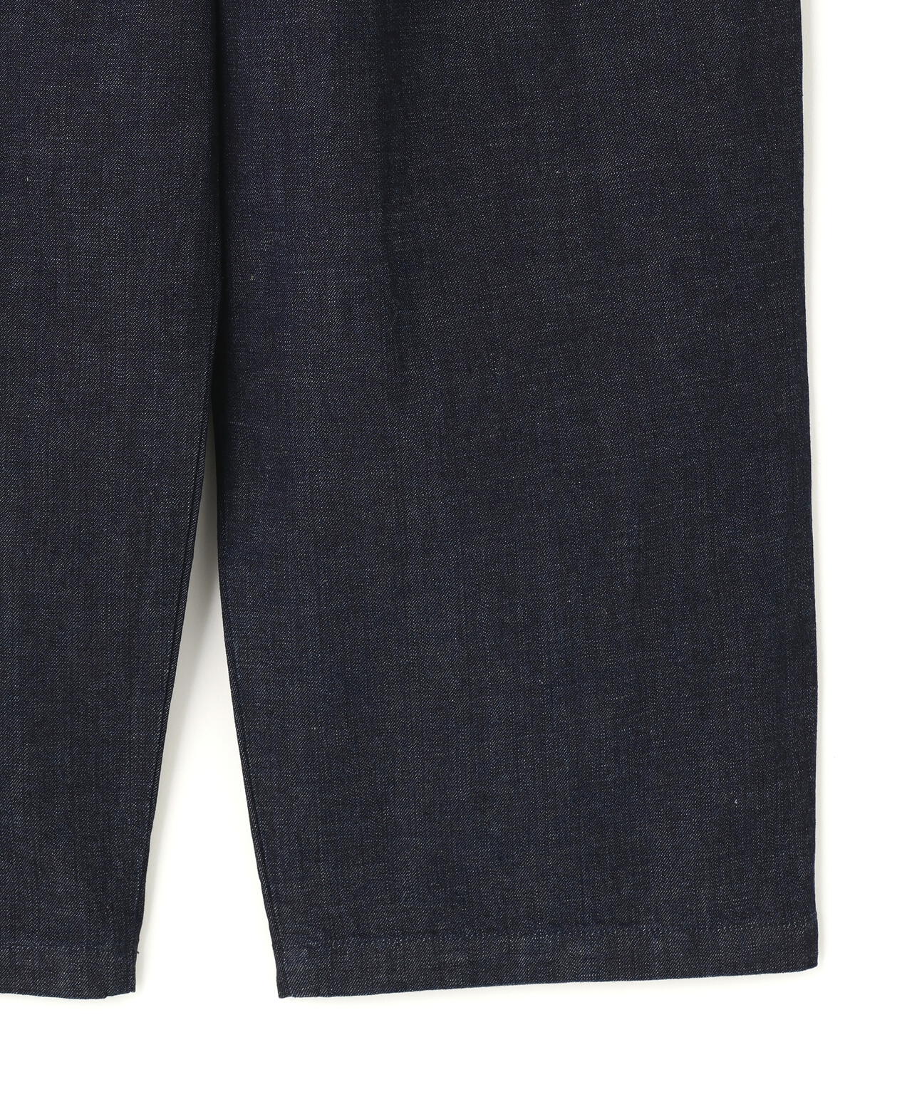 Y / ORGANIC COTTON LIGHT DENIM TROUSERS