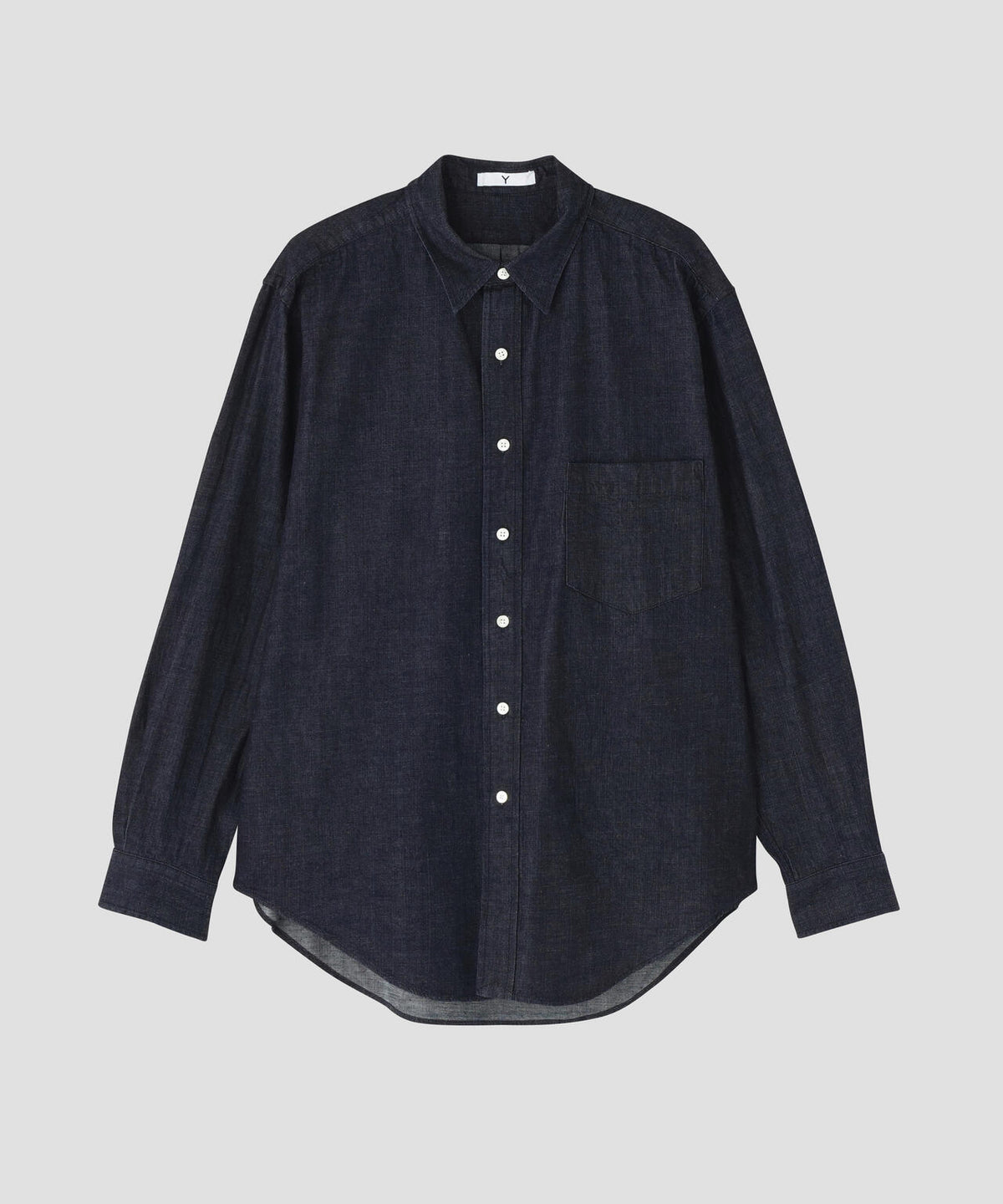 Y / ORGANIC COTTON LIGHT DENIM SHIRT