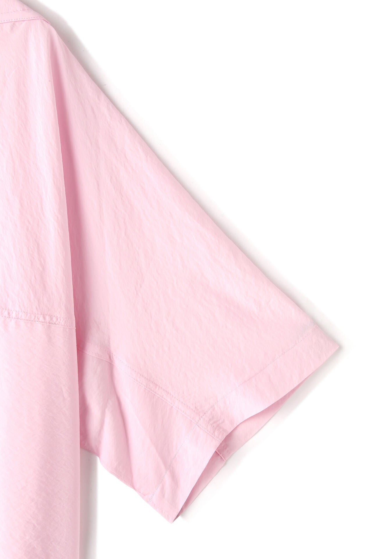 STUDIO NICHOLSON / TEXTURED VISCOSE SHORT SLEEVE TOP