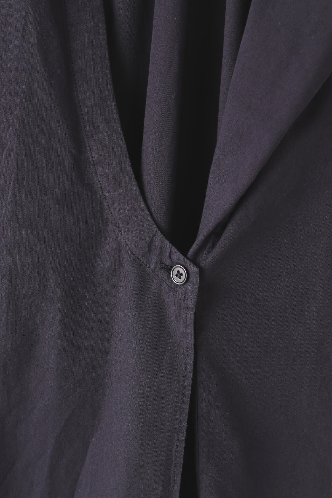 LEMAIRE / STRAIGHT COLLAR TWISTED DRESS