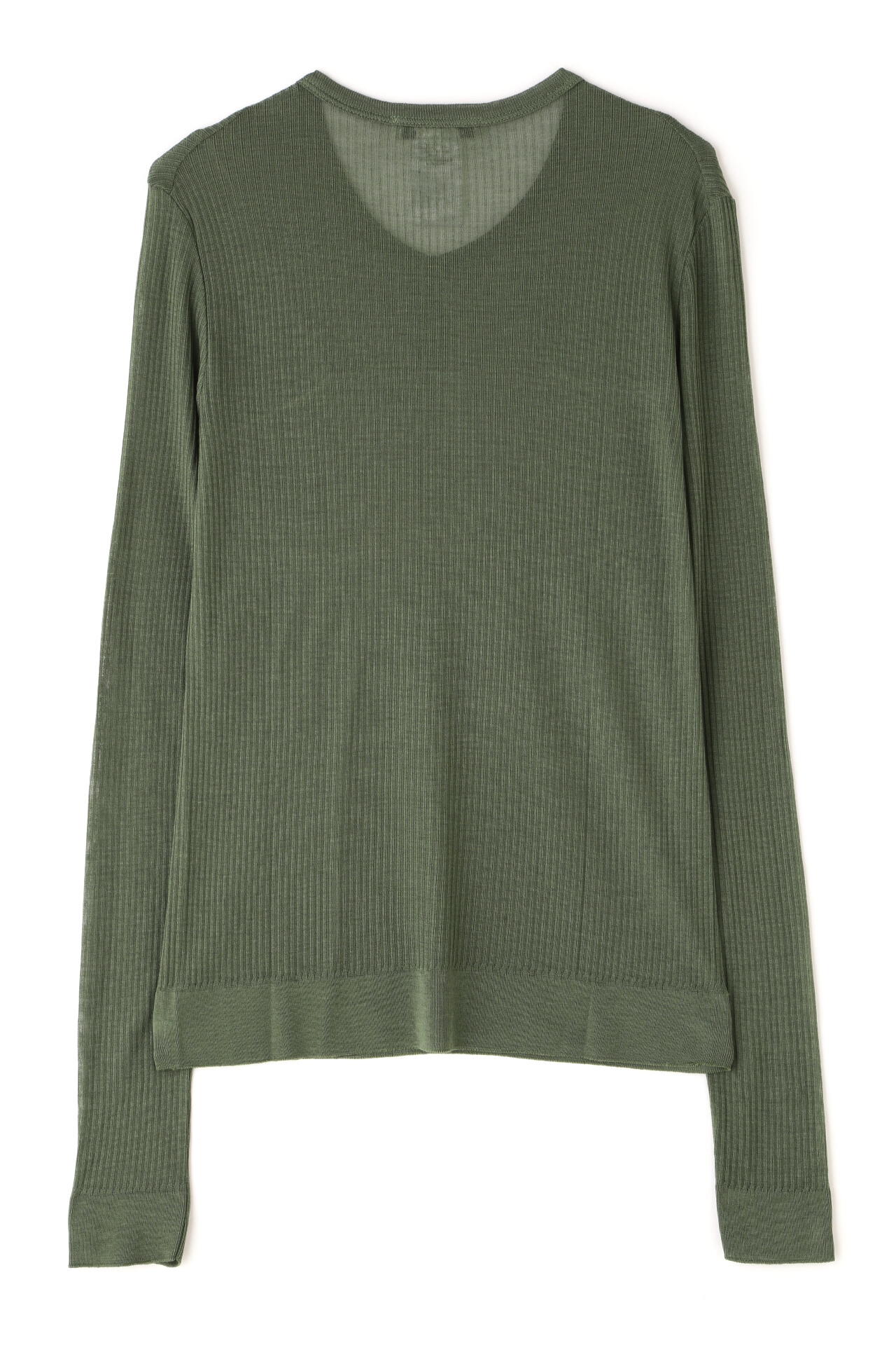 LEMAIRE / SEAMLESS RIB TOP WITH BUTTONS