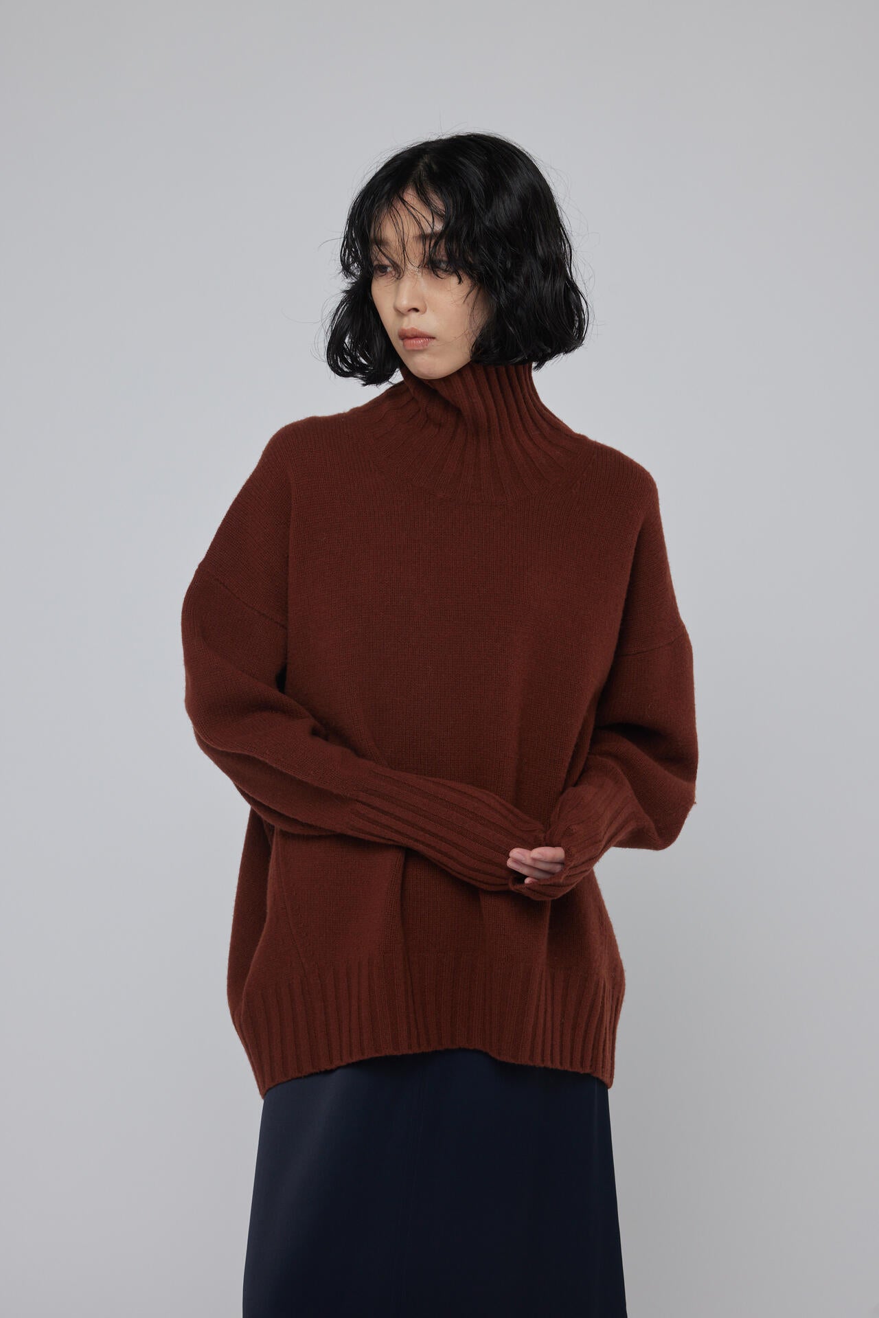 SAYAKA DAVIS / HIGHCOLLAR SWEATER