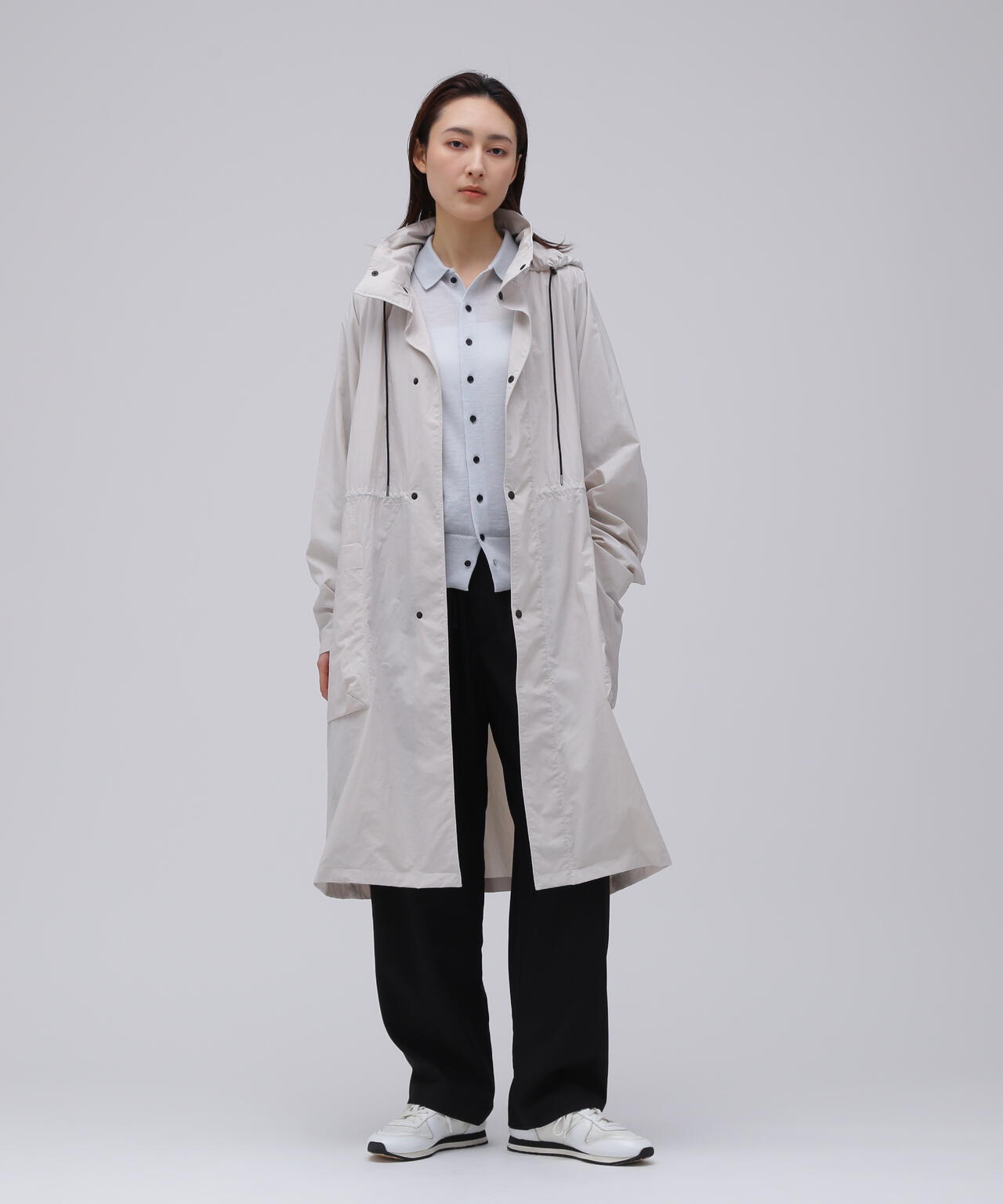 ATON / TRAVEL NYLON GAS COAT