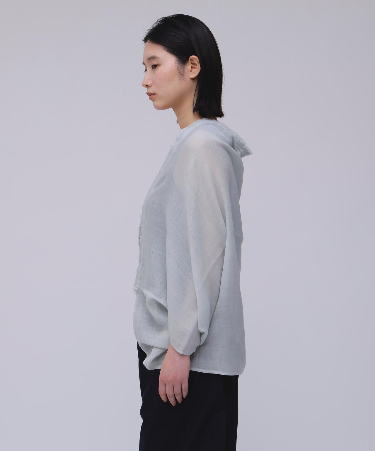 IKORRE / SMALL PONCHO SUMMER WOOL