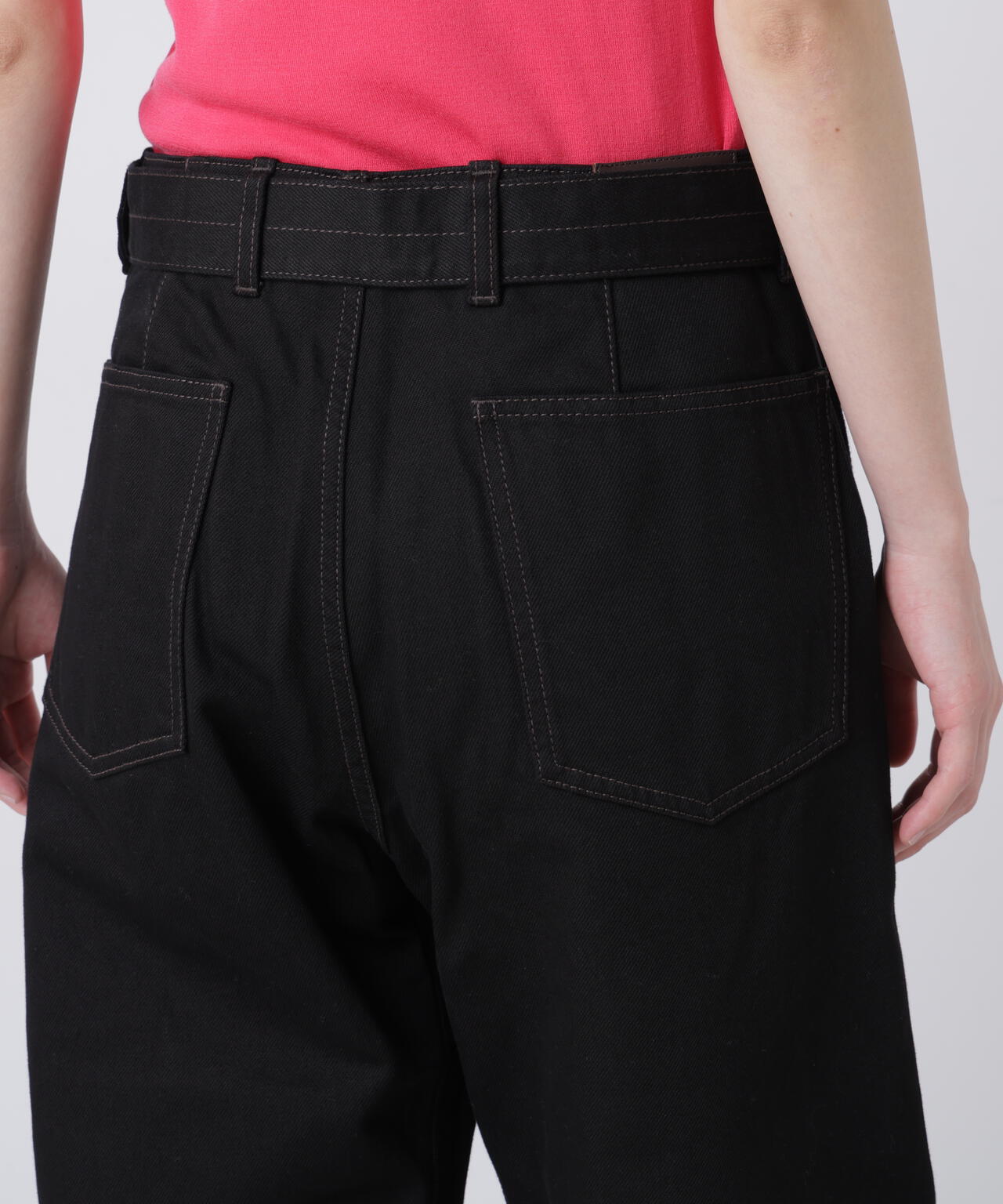 LEMAIRE / TWISTED BELTED PANTS