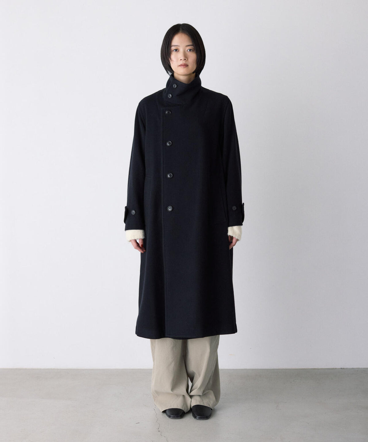 IRENISA / STAND-COLLAR COAT