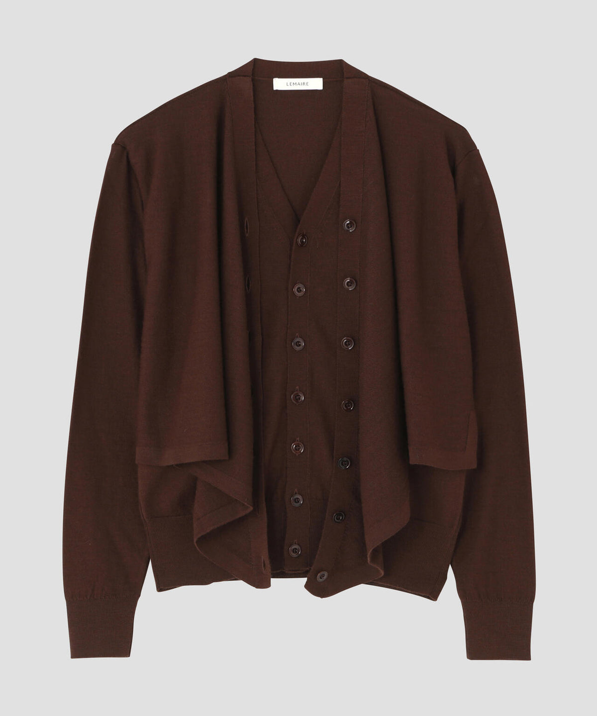 LEMAIRE / TROMPE L'OEIL CARDIGAN WOMEN