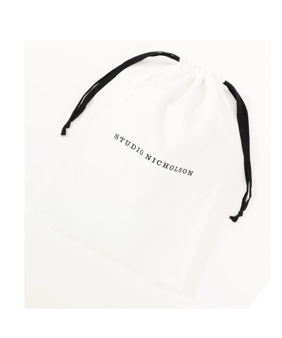STUDIO NICHOLSON / LAMBSKIN FOLD DETAIL ZIP SHOULDER BAG
