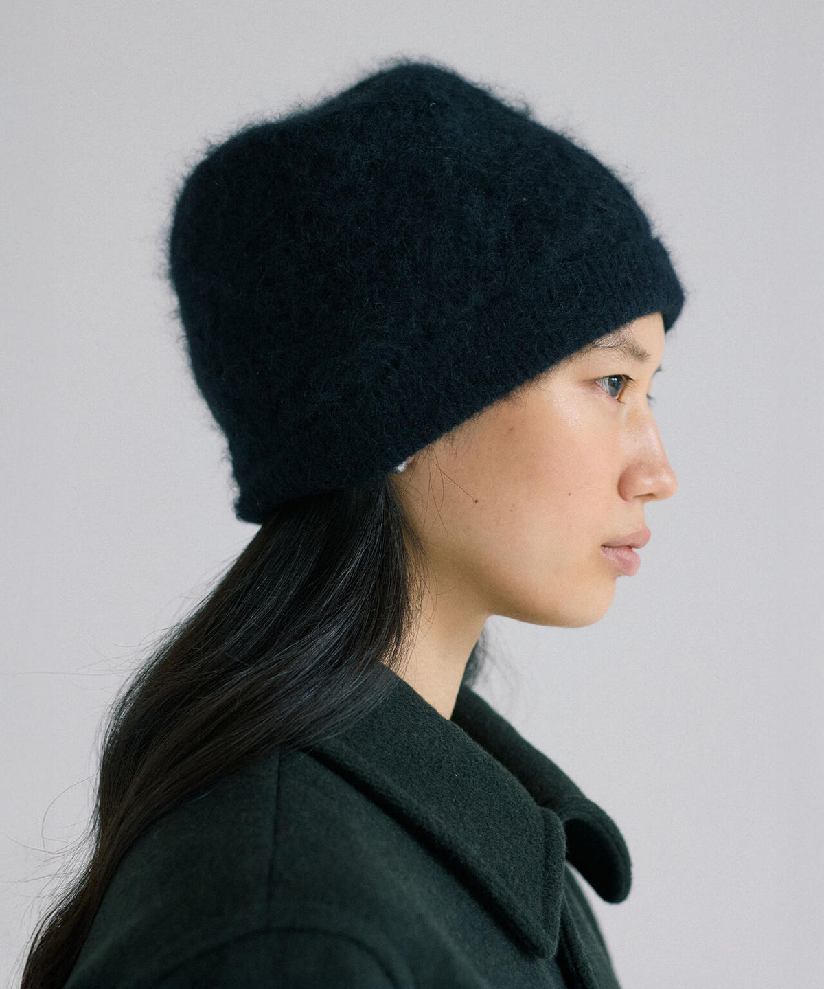 KIJIMA TAKAYUKI / WOOL ANGORA BEANIE