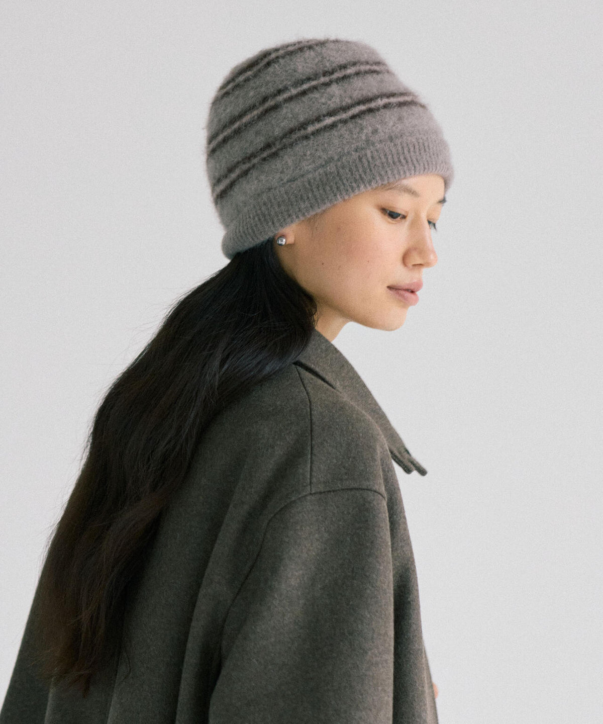 KIJIMA TAKAYUKI / WOOL ANGORA BEANIE