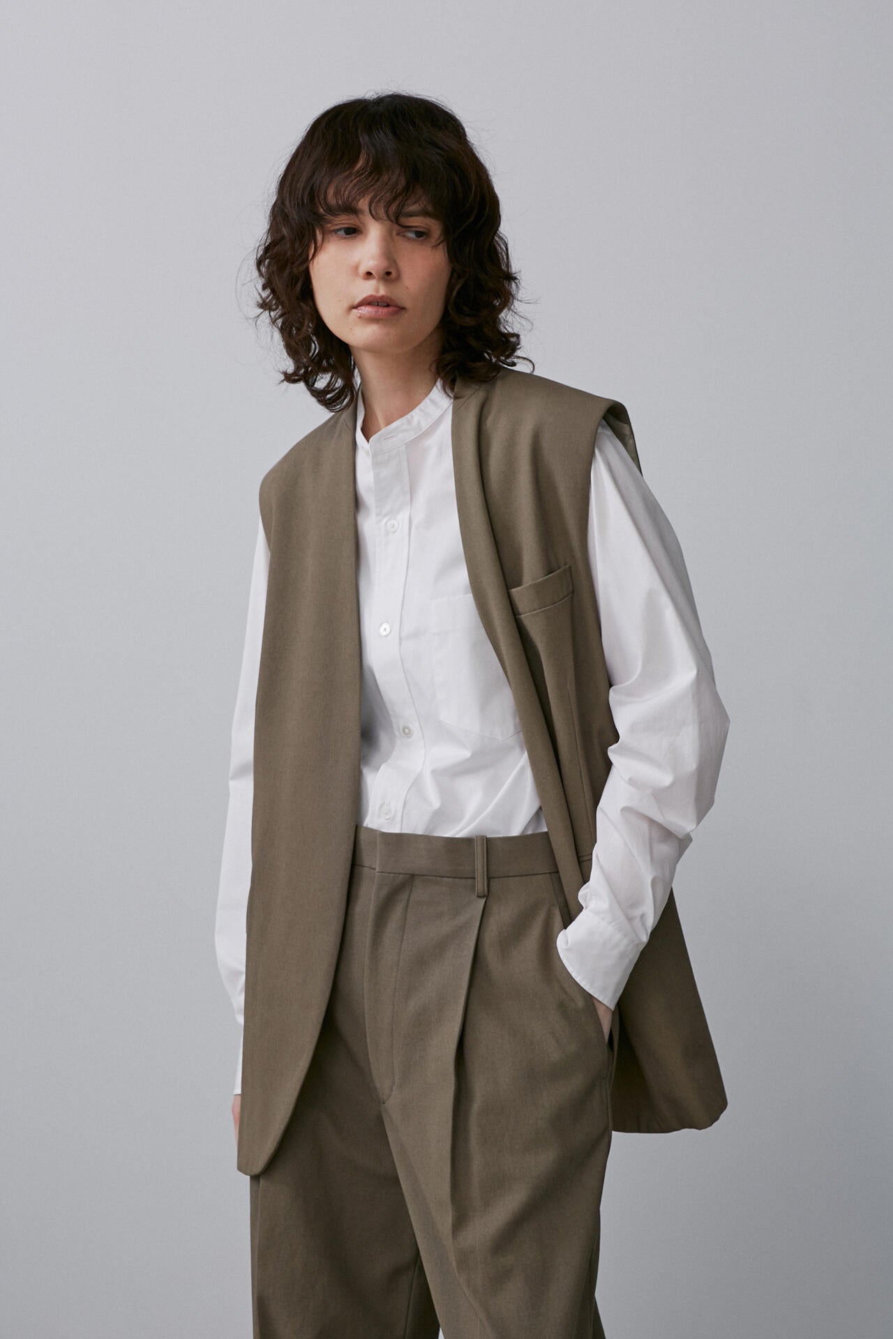 YLEVE / COTTON VOILE GABARDINE NIDOM N/S JK
