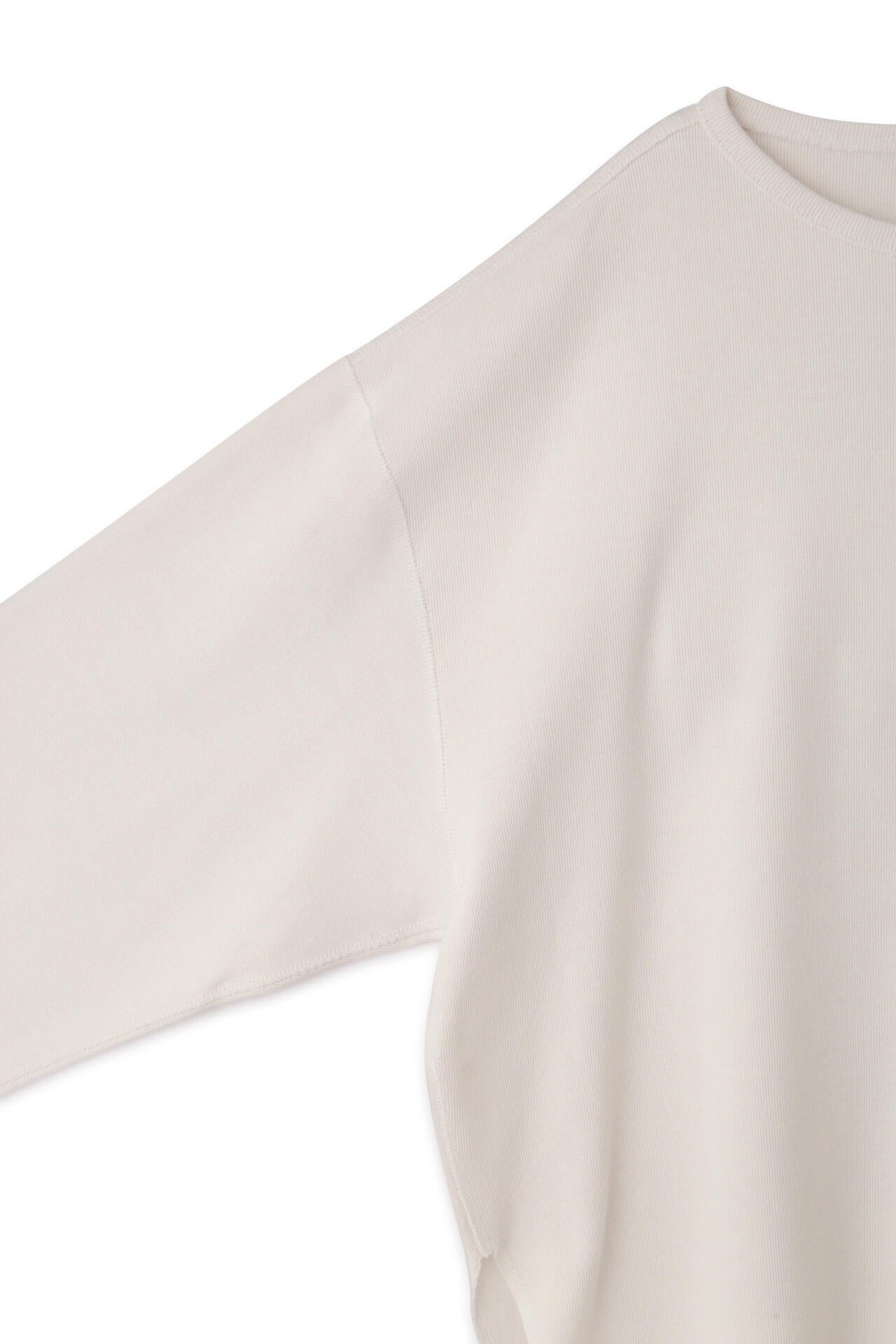 YLEVE / COTTON RIB PULLOVER BIG