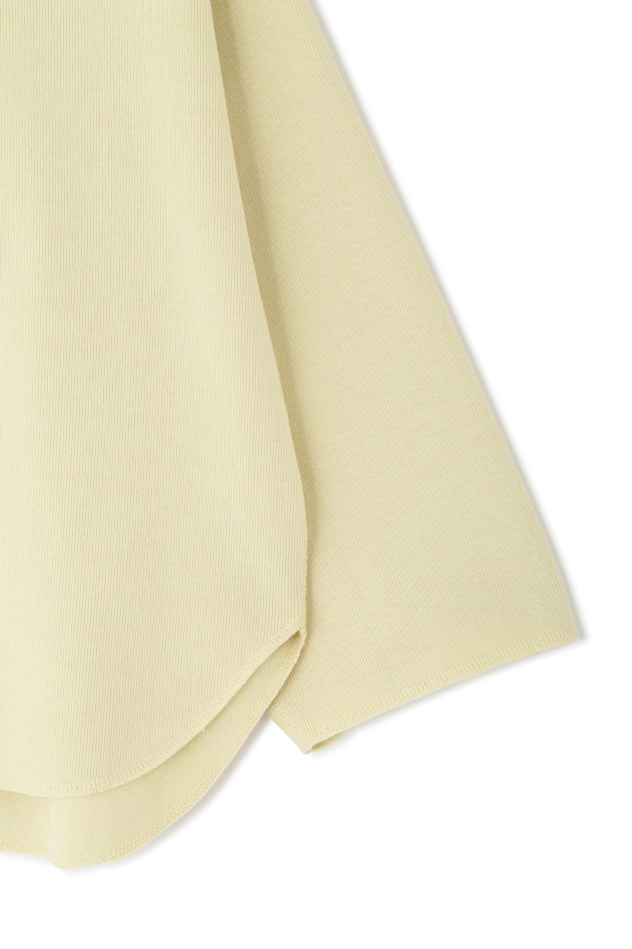 YLEVE / COTTON RIB PULLOVER