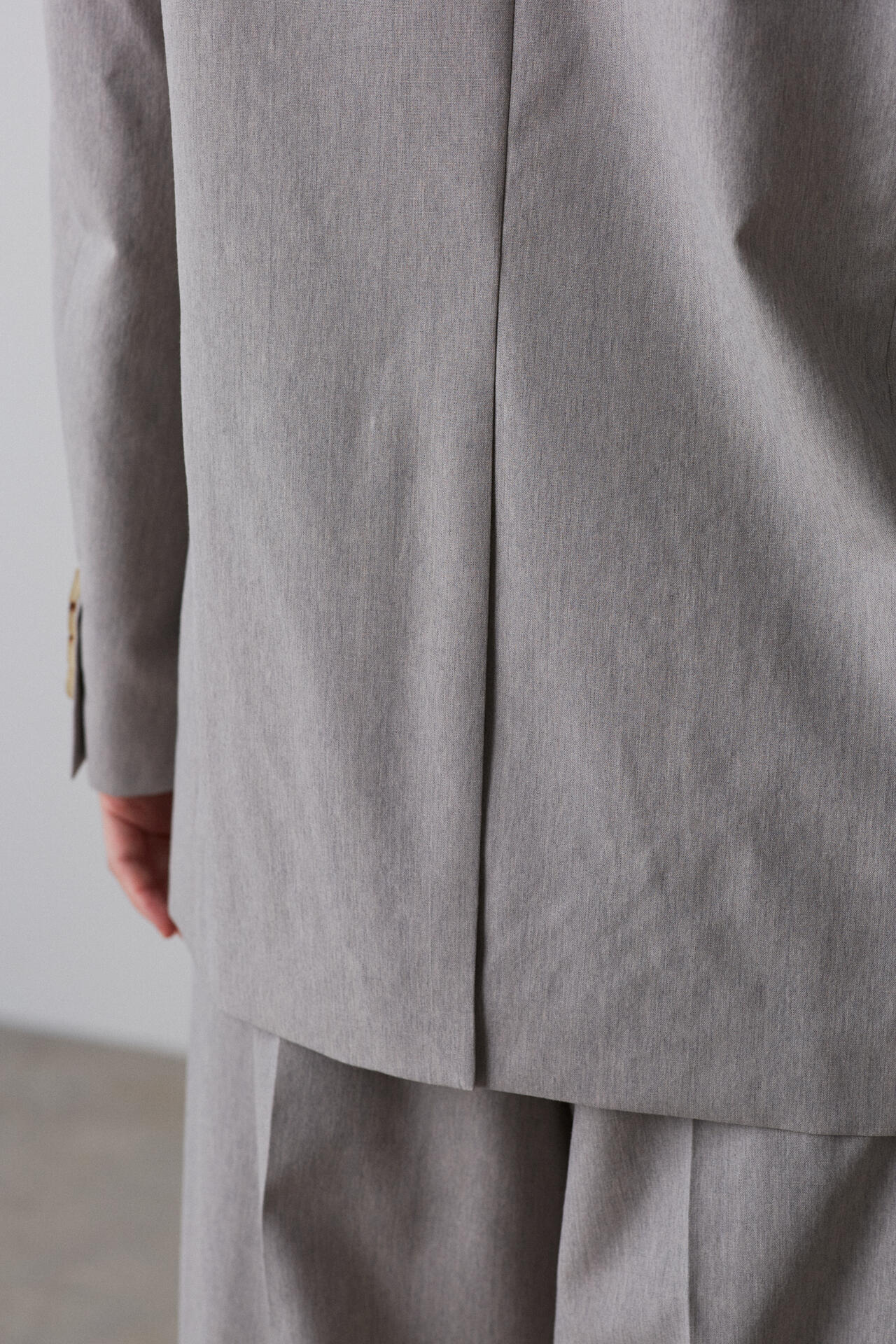 YLEVE / WOOL CHAMBRAY JACKET